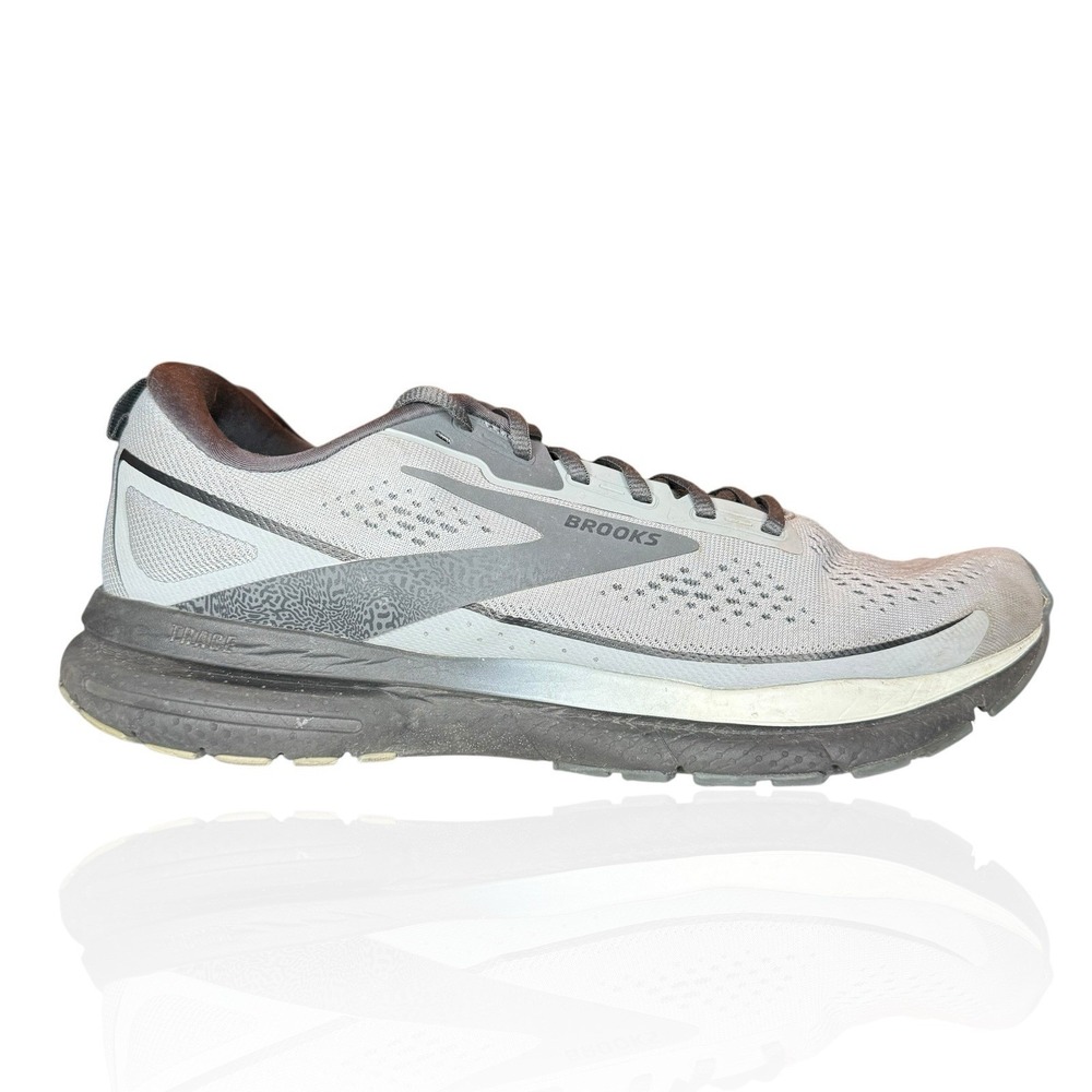 Brooks Trace 3‎ Running Shoes Mens Size 11 Gray Black Cushion Road 1104121D049